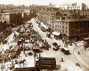 Birmingham Bull Ring, early 1900s