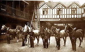 Birmingham Fire Brigade Horses Victorian period