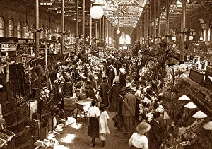 Birmingham Market Hall early 1900s