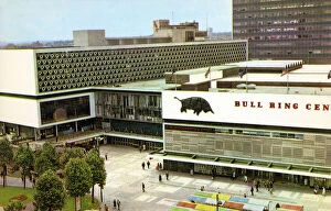 Modernism Collection: Birminghams Bull Ring Centre - 1960s