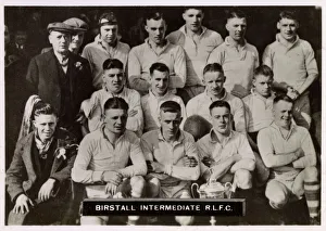 Images Dated 27th June 2017: Birstall Intermediate RLFC rugby team 1934-1935