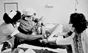 Birth of a baby, Rochford General Hospital, Essex