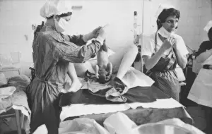 Birth of a baby, Rochford General Hospital, Essex