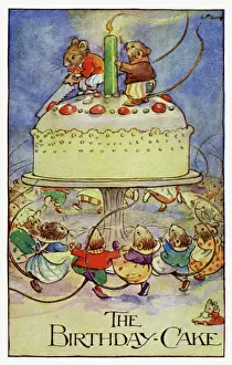 The birthday cake