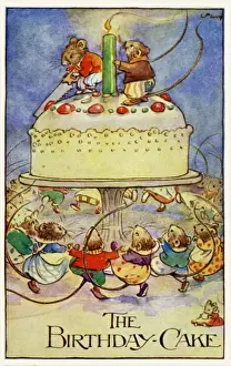 The birthday cake