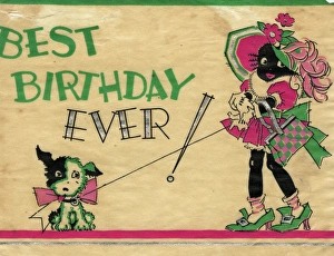 Images Dated 23rd December 2015: Birthday card - Best Birthday Ever