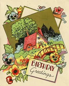 Birthday card, Birthday Greetings