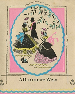 Images Dated 23rd December 2015: Birthday card - A Birthday Wish