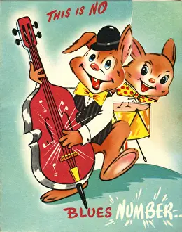 Birthday card, This is no blues number