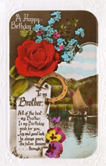 Birthday card for a brother Birthday card for a brother
