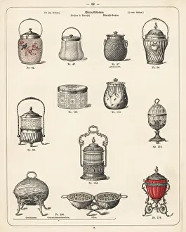 Catalog Prints: Biscuit tins and boxes