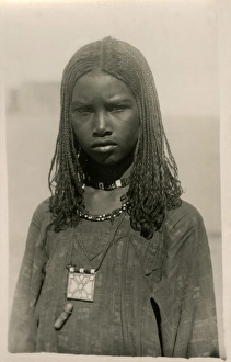 Hairstyle Gallery: Bisharin Girl - Egypt