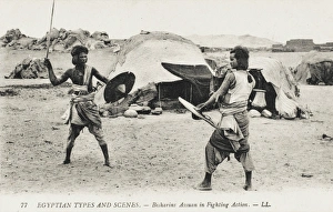 Bisharin Tribesmen of Aswan, Egypt