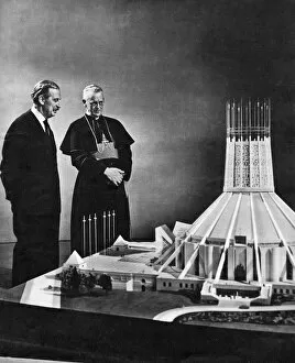 Wigwam Gallery: Bishop, architect and future cathedral