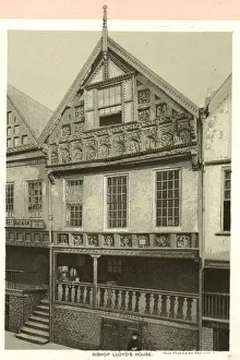 Lloyds Prints: Bishop Lloyds House, Chester