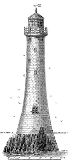 Images Dated 22nd June 2004: The Bishop Rock Lighthouse, Scilly Isles, 1858