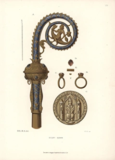 Artworksandappliancesfromthemiddleagestothe17thcentury Collection: Bishops crosier