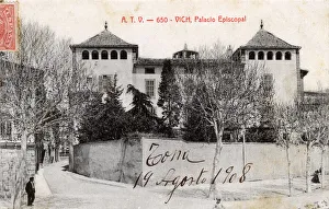 Images Dated 14th February 2018: Bishops Palace, Vich (Vic), Catalonia, Spain