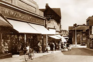 Bishops Prints: Bishop's Stortford Potter Street probably 1920s