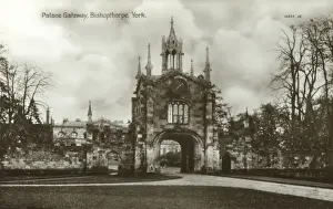 Drive Way Prints: Bishopthorpe, York, Yorkshire, The Palace Gateway