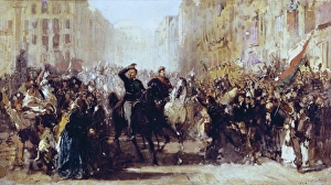 Risorgimento Gallery: BISI, Michele (1788-1874). Entrance of vittorio