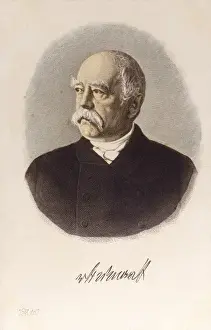 Eduard Prints: Bismarck - Prussian Statesman