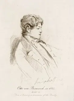 Eduard Prints: Bismarck as a Young Man