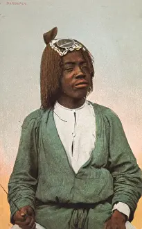 Black African man in Egypt