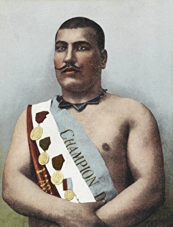Torso Gallery: Black Ahmed - Champion Wrestler