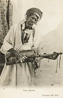 A Black Algerian Musician