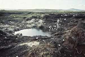 1984 Gallery: Black Buck bomb crater