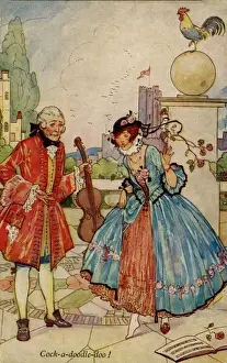 Black. Cock-a-Doodle-Do!. Charles Folkard. c. 1923. jpg