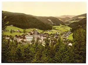 Black Forest from Grossehrz Luisenruhe, Baden, Germany