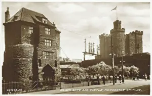 Signals Prints: Black Gate and Castle, Newcastle-upon-Tyne