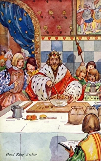 Images Dated 15th July 2011: Black. Good King Arthur. Charles Folkard. c.1923.jpg