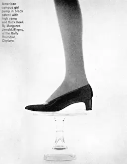 Black Patent Pump Shoes