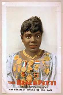 Patti Prints: The Black Patti, Mme. M. Sissieretta Jones the greatest sing