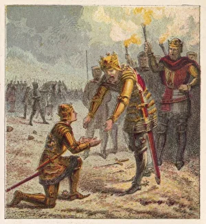 Crecy Gallery: Black Prince at Crecy