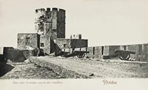 Black Tower. Island of Rhodes, Greece