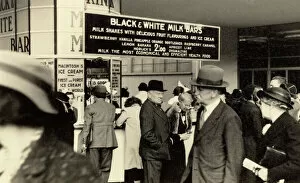Refreshments Collection: Black and White Milk Bar