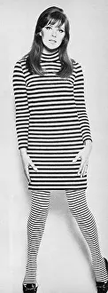 Zebra Prints: Black and white zebra dress by Hildebrand