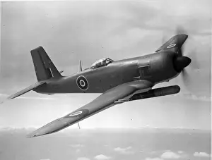 Blackburn B-46 Firebrand TF4 in flight