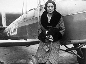 Abgf Collection: in front of her Blackburn Bluebird IV