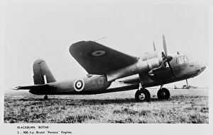 Airfield Gallery: Blackburn Botha British bomber plane