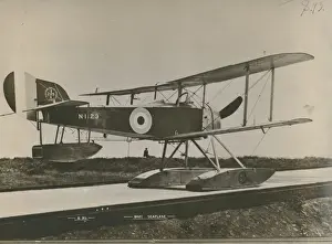 A Blackburn-built Sopwith Baby seaplane, N1123
