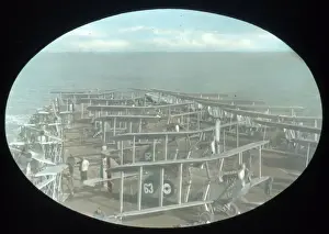 Darts Prints: Blackburn Darts aboard an aircraft carrier
