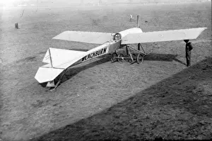 The Blackburn Type B monoplane at Hendon in 1913