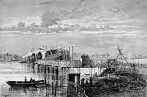 1760s Collection: Blackfriars Old Bridge