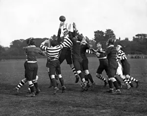Blackheath v Rosslyn Park rugby match