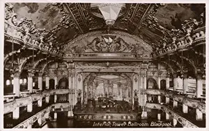 Blackpool Prints: Blackpool / Ballroom 1920S